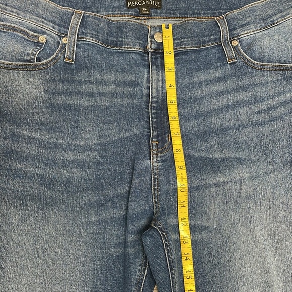 J. Crew Mercantile Skinny Jeans Raw Hem Style D401813 Size 35 - Picture 9 of 15